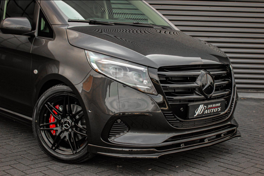 Mercedes-Benz Vito 119 CDI L3 SPORT DUBBEL CABINE / DC / BPM VRIJ / FULL BLACK / 2X SCHUIFDEUREN / AMG / VERLAAGD / APPLE CARPLAY