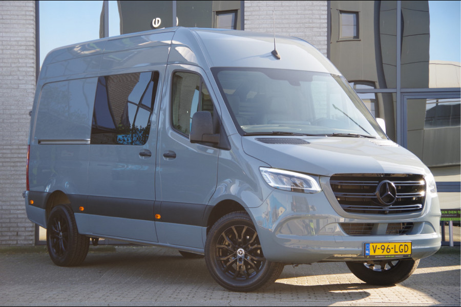 Mercedes-Benz Sprinter 319 3.0 CDI V6 L2H2 AUT. LED, LEDER, 2X SCHUIFDEUR, 3.5T TREKHAAK, 360 CAMERA, NAVI, CRUISE, STANDKACHEL