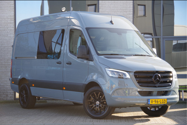 Mercedes-Benz Sprinter 319 3.0 CDI V6 L2H2 AUT. LED, LEDER, 2X SCHUIFDEUR, 3.5T TREKHAAK, 360 CAMERA, NAVI, CRUISE, STANDKACHEL