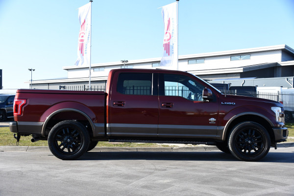 Ford USA F-150 3.5 V6 King Ranch Ecoboost SuperCrew Camera, Cruise, Carplay, 370PK, Automaat, Leder, Stoelverwarming, Navi, Uniek!