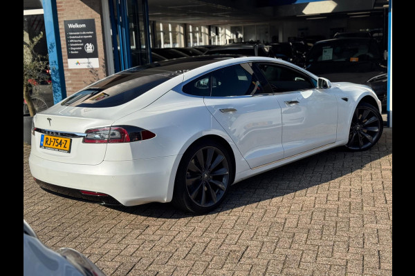 Tesla Model S 100D LONG RANGE 420 km 2018 WIT NAVI NAP BTW!