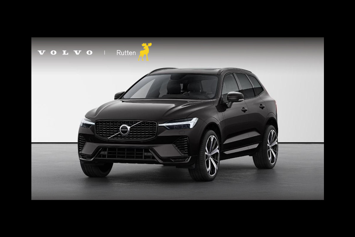 Volvo XC60 T6 350PK Plug-in hybrid AWD Plus Dark / Navigatie / Leder / 360 Camera / Panorama dak / Harman Kardon / Luchtvering / 21'' LM Velgen /