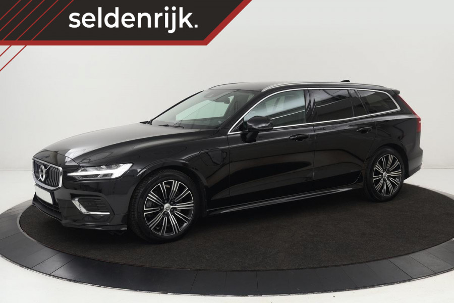 Volvo V60 2.0 T6 Recharge AWD Inscription | Leder | Adaptive cruise | Stoel & stuurverwarming | Harman/Kardon | Camera | Carplay | Full LED