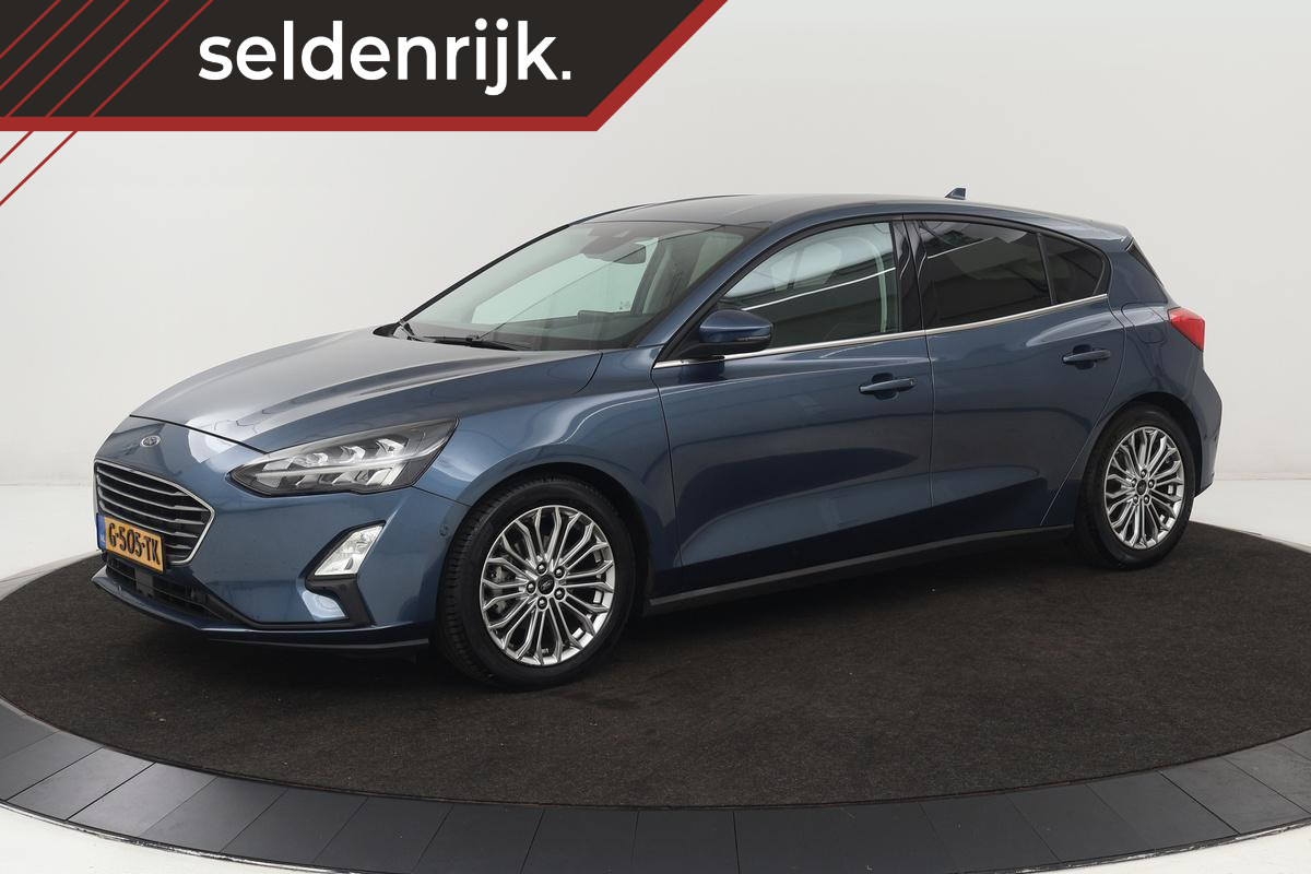 Ford Focus 1.0 EcoBoost Titanium | Stoel & stuurverwarming | Trekhaak | Adaptive cruise | B&O Sound | Full LED | Camera | Side Assist | Carplay | Navigatie | Keyless