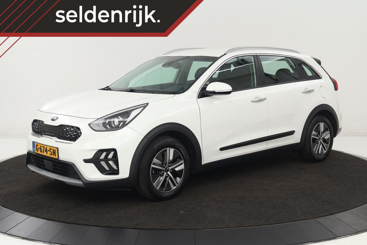 Kia Niro 1.6 GDi Hybrid DynamicLine | Trekhaak | Adaptive cruise | Camera | Carplay | Half leder | Navigatie | Climate control | DAB