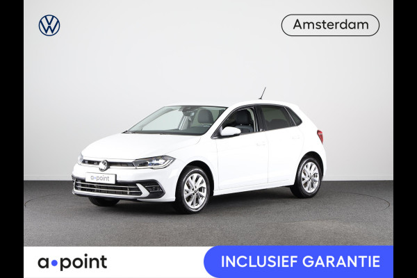 Volkswagen Polo 1.0 TSI Style 110 pk Automaat (DSG) | Navigatie via App | Parkeersensoren (Park assist) | Adaptieve cruise control | Matrix LED koplampen | Stoelverwarming |