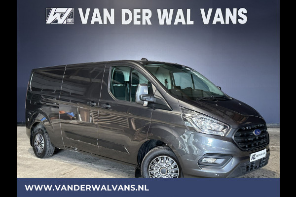 Ford Transit Custom 2.0 TDCI 131pk L2H1 Euro6 Airco | LED | Apple Carplay | Android Auto | Cruisecontrol Parkeersensoren, Verwarmde voorruit, Bijrijdersbank, 2800kg trekvermogen