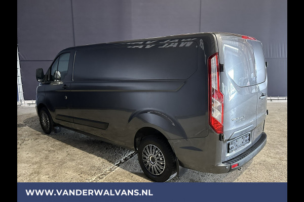 Ford Transit Custom 2.0 TDCI 131pk L2H1 Euro6 Airco | LED | Apple Carplay | Android Auto | Cruisecontrol Parkeersensoren, Verwarmde voorruit, Bijrijdersbank, 2800kg trekvermogen