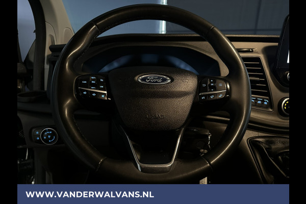 Ford Transit Custom 2.0 TDCI 131pk L2H1 Euro6 Airco | LED | Apple Carplay | Android Auto | Cruisecontrol Parkeersensoren, Verwarmde voorruit, Bijrijdersbank, 2800kg trekvermogen