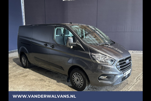 Ford Transit Custom 2.0 TDCI 131pk L2H1 Euro6 Airco | LED | Apple Carplay | Android Auto | Cruisecontrol Parkeersensoren, Verwarmde voorruit, Bijrijdersbank, 2800kg trekvermogen