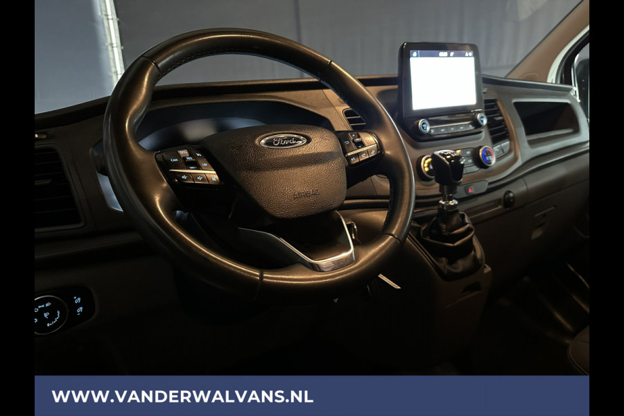 Ford Transit Custom 2.0 TDCI 131pk L2H1 Euro6 Airco | LED | Apple Carplay | Android Auto | Cruisecontrol Parkeersensoren, Verwarmde voorruit, Bijrijdersbank, 2800kg trekvermogen