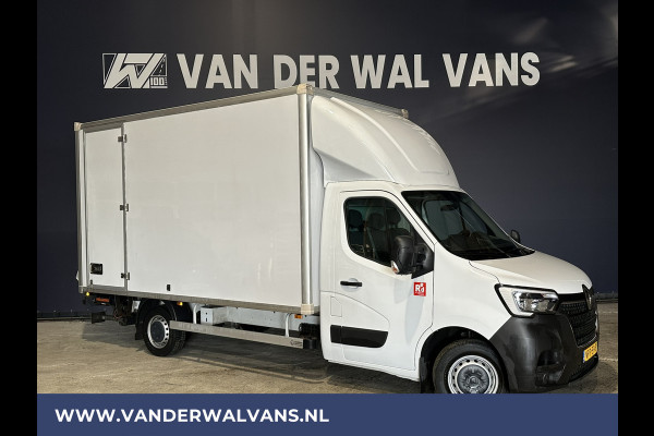 Renault Master 2.3 dCi 145pk Bakwagen 233cm Hoog Laadklep Zijdeur Euro6 Airco | Lat om Lat betimmering Cruisecontrol, Bijrijdersbank