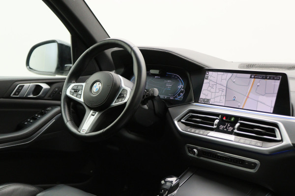 BMW X5 xDrive45e High Executive M-pakket Schaalstoelen, 360° Camera, Laser, Panoramadak, Head-Up, ACC, DAB, 22''