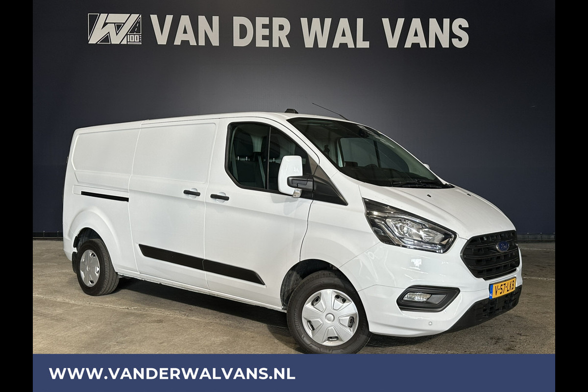 Ford Transit Custom 2.0 TDCI L2H1 Euro6 Airco | Camera | Navigatie | LED | Apple Carplay | Cruisecontrol Parkeersensoren, Verwarmde voorruit, Stoelverwarming, Bijrijdersbank, 2800kg trekvermogen