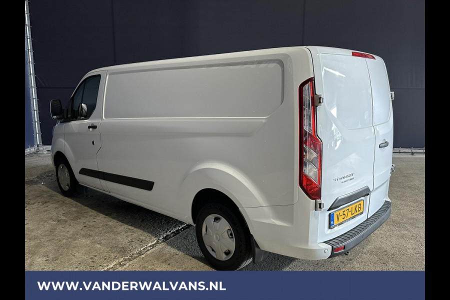 Ford Transit Custom 2.0 TDCI L2H1 Euro6 Airco | Camera | Navigatie | LED | Apple Carplay | Cruisecontrol Parkeersensoren, Verwarmde voorruit, Stoelverwarming, Bijrijdersbank, 2800kg trekvermogen