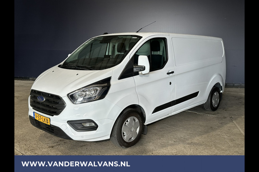 Ford Transit Custom 2.0 TDCI L2H1 Euro6 Airco | Camera | Navigatie | LED | Apple Carplay | Cruisecontrol Parkeersensoren, Verwarmde voorruit, Stoelverwarming, Bijrijdersbank, 2800kg trekvermogen