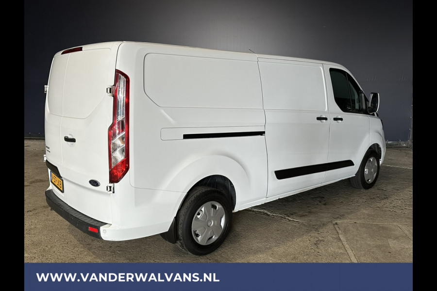 Ford Transit Custom 2.0 TDCI L2H1 Euro6 Airco | Camera | Navigatie | LED | Apple Carplay | Cruisecontrol Parkeersensoren, Verwarmde voorruit, Stoelverwarming, Bijrijdersbank, 2800kg trekvermogen