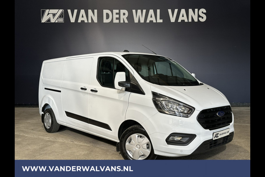 Ford Transit Custom 2.0 TDCI 130pk L2H1 Euro6 Airco | Cruisecontrol | Verwarmde voorruit Parkeersensoren, Bijrijdersbank, 2800kg trekvermogen