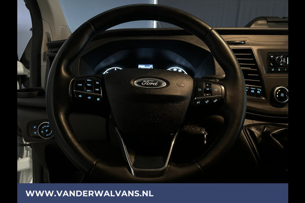 Ford Transit Custom 2.0 TDCI 130pk L2H1 Euro6 Airco | Cruisecontrol | Verwarmde voorruit Parkeersensoren, Bijrijdersbank, 2800kg trekvermogen