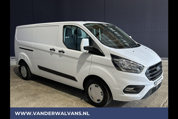 Ford Transit Custom 2.0 TDCI 130pk L2H1 Euro6 Airco | Cruisecontrol | Verwarmde voorruit Parkeersensoren, Bijrijdersbank, 2800kg trekvermogen