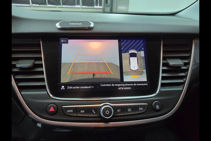 Opel Crossland X Occasion 1.2 Turbo Online Edition met parkeercamera en carplay | Tweedehands Opel Crossland X grijs | Pdc | Navi