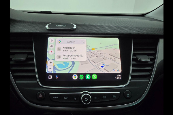 Opel Crossland X Occasion 1.2 Turbo Online Edition met parkeercamera en carplay | Tweedehands Opel Crossland X grijs | Pdc | Navi