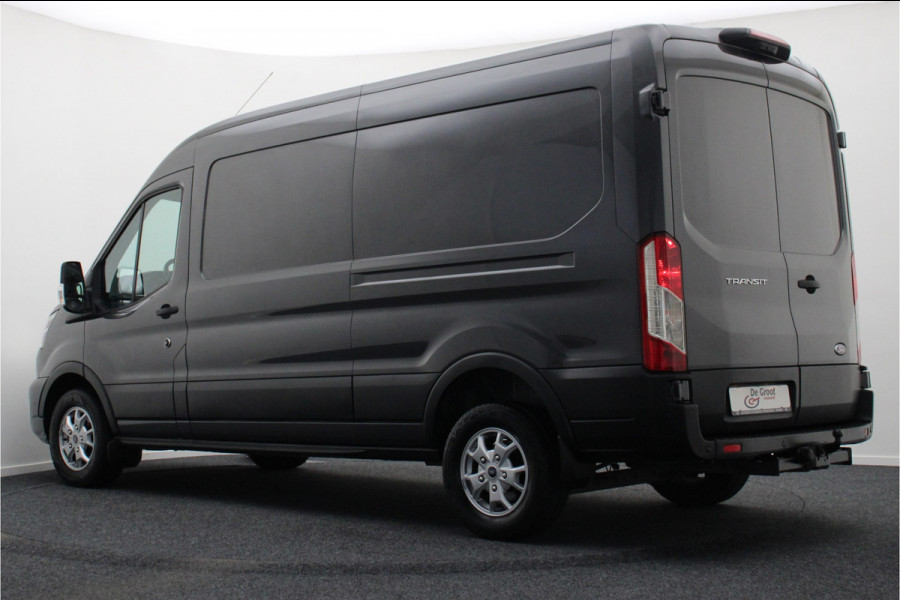 Ford Transit 350 2.0 TDCI L3H2 Limited 3-Zits, Airco, Camera, Cruise, Apple Carplay, Verwarmde Ruit, Trekhaak, 16''