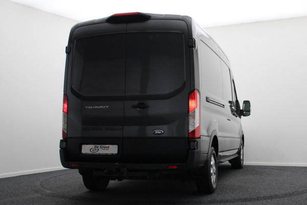 Ford Transit 350 2.0 TDCI L3H2 Limited 3-Zits, Airco, Camera, Cruise, Apple Carplay, Verwarmde Ruit, Trekhaak, 16''