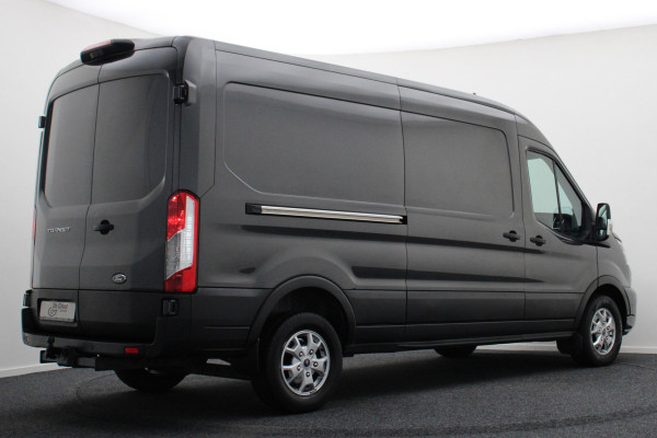 Ford Transit 350 2.0 TDCI L3H2 Limited 3-Zits, Airco, Camera, Cruise, Apple Carplay, Verwarmde Ruit, Trekhaak, 16''