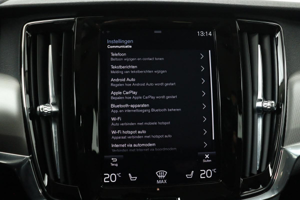 Volvo V90 2.0 T6 Recharge AWD Inscription | Trekhaak | Leder | Stoel & stuurverwarming | Adaptive cruise | Kinderzitjes | Camera | PHEV