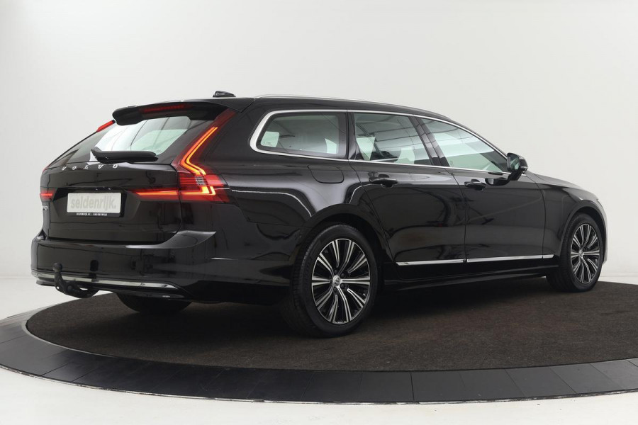 Volvo V90 2.0 T6 Recharge AWD Inscription | Trekhaak | Leder | Stoel & stuurverwarming | Adaptive cruise | Kinderzitjes | Camera | PHEV