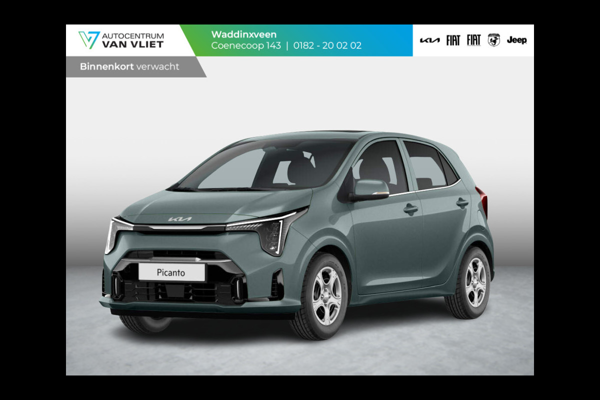 Kia Picanto 1.0 DPI DynamicLine | Automaat | MY25 | Navi | Airco | Cruise | Camera | Apple Carplay | Private Lease € 329,-