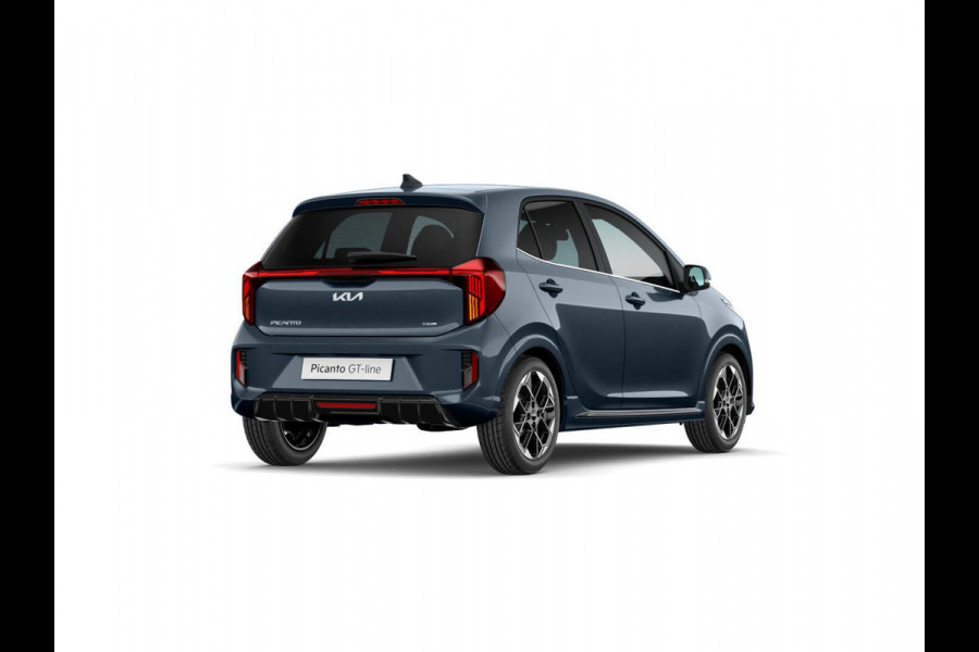 Kia Picanto 1.0 DPi GT-Line AMT | Automaat | MY25 | LED | Navi | CarPlay | Keyless | Schuif-/kanteldak | Stoel-/stuurverwarming | 16'' | Private Lease € 384,-