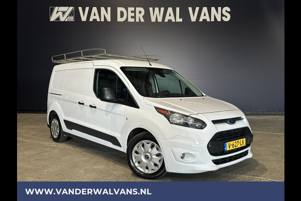 Ford Transit Connect 1.5 TDCI 101pk L2H1 Euro6 Airco | Camera | Imperiaal | 3-Zits | Trekhaak Parkeersensoren, Bijrijdersbank