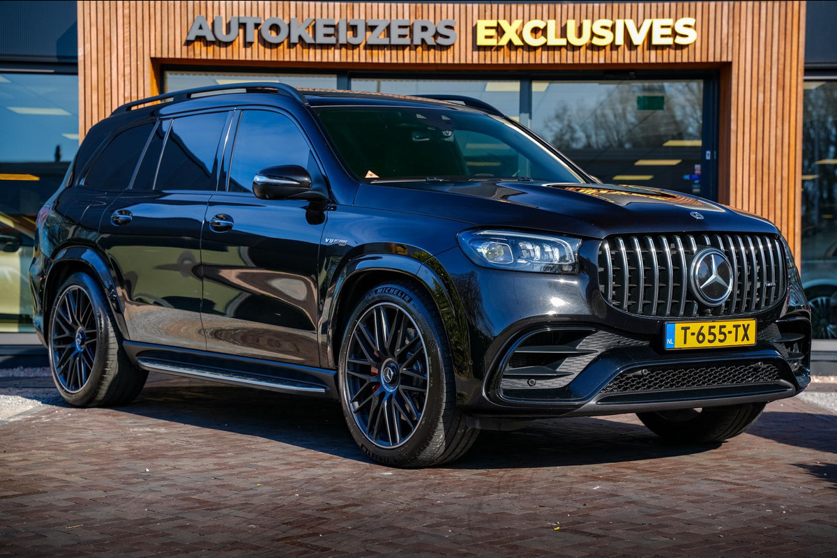 Mercedes-Benz GLS AMG 63 4MATIC+ Premium Plus V8 612PK 7 persoons 3D Burmester Pano Massage