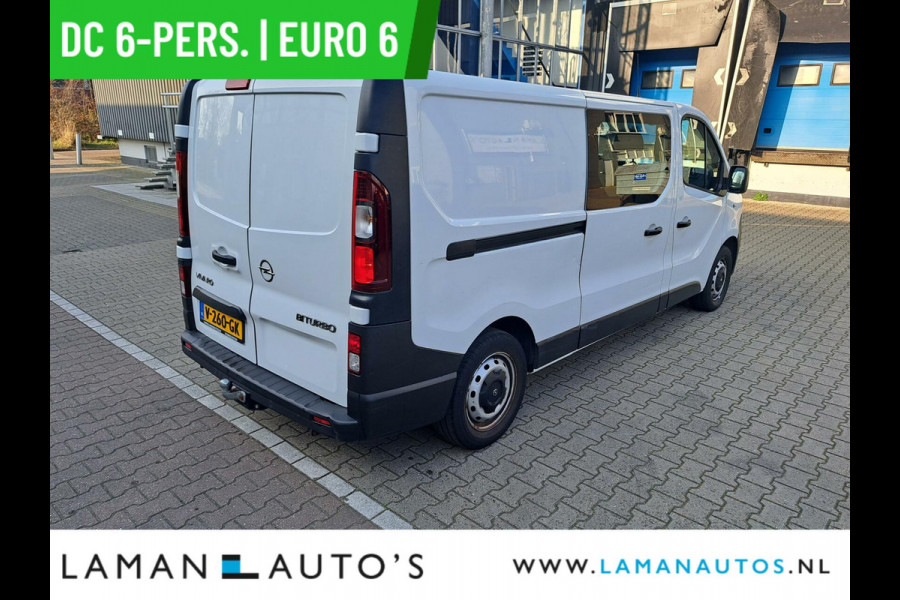 Opel Vivaro 1.6 CDTI 125 pk L2H1 DC 6-pers. Edition | Dubbele Cabine Euro 6 Airco Navi Cruise Trekhaak Lengte 2 | Voorschoten