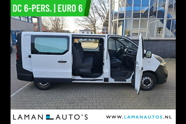 Opel Vivaro 1.6 CDTI 125 pk L2H1 DC 6-pers. Edition | Dubbele Cabine Euro 6 Airco Navi Cruise Trekhaak Lengte 2 | Voorschoten