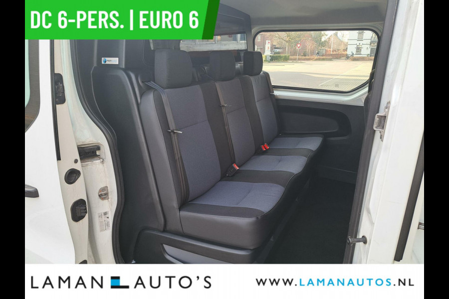 Opel Vivaro 1.6 CDTI 125 pk L2H1 DC 6-pers. Edition | Dubbele Cabine Euro 6 Airco Navi Cruise Trekhaak Lengte 2 | Voorschoten