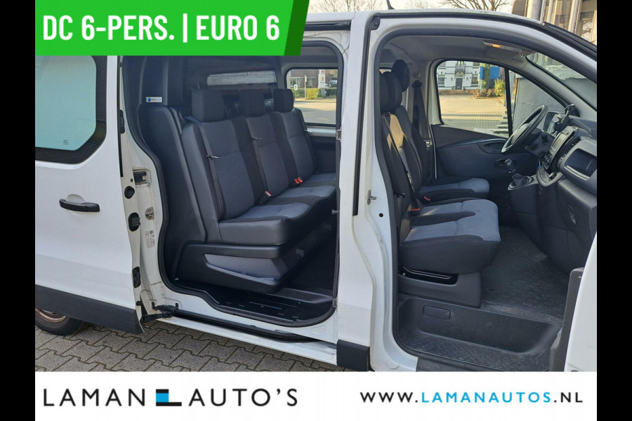 Opel Vivaro 1.6 CDTI 125 pk L2H1 DC 6-pers. Edition | Dubbele Cabine Euro 6 Airco Navi Cruise Trekhaak Lengte 2 | Voorschoten