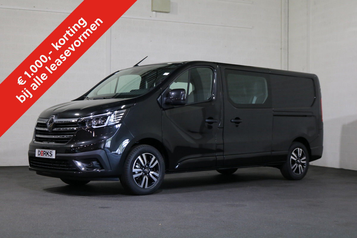 Renault Trafic 2.0 dCi 170pk L2 H1 DC Airco Navigatie Camera 2x Schuifdeur Luxe