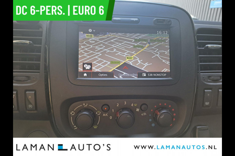 Opel Vivaro 1.6 CDTI 125 pk L2H1 DC 6-pers. Edition | Dubbele Cabine Euro 6 Airco Navi Cruise Trekhaak Lengte 2 | Voorschoten