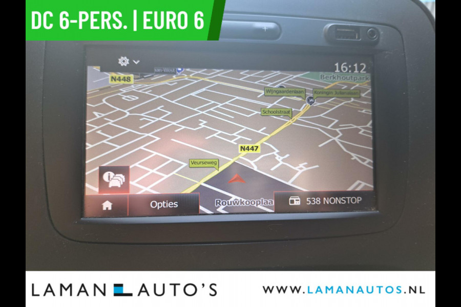 Opel Vivaro 1.6 CDTI 125 pk L2H1 DC 6-pers. Edition | Dubbele Cabine Euro 6 Airco Navi Cruise Trekhaak Lengte 2 | Voorschoten