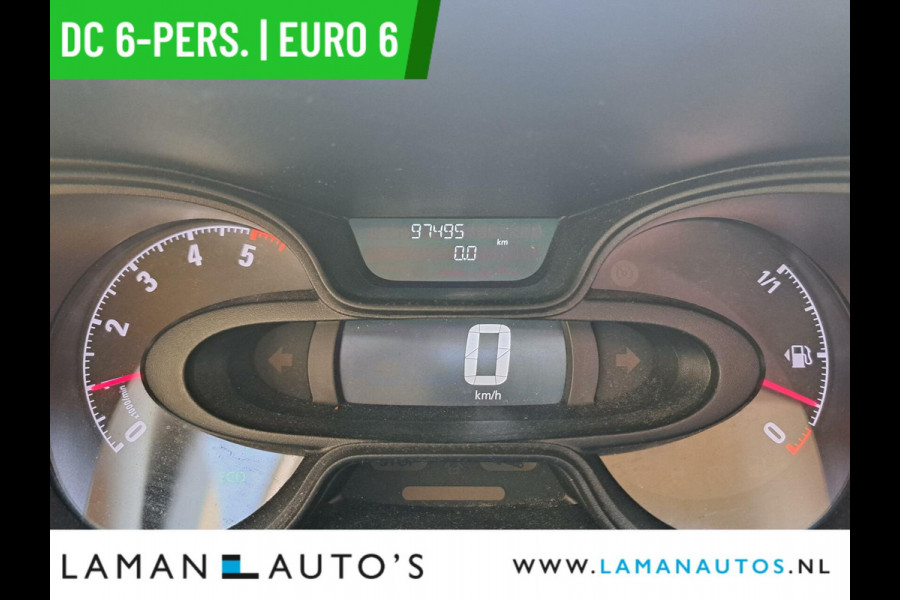 Opel Vivaro 1.6 CDTI 125 pk L2H1 DC 6-pers. Edition | Dubbele Cabine Euro 6 Airco Navi Cruise Trekhaak Lengte 2 | Voorschoten