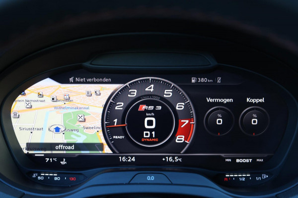 Audi RS3 Sportback 2.5 TFSI quattro MILLTEK/LED/VIRTUAL/SFEER/PANORAMADAK/LEDER+S.VERWARMING/LMV/CAM/ACC/ECC/12 MND GARANTIE!