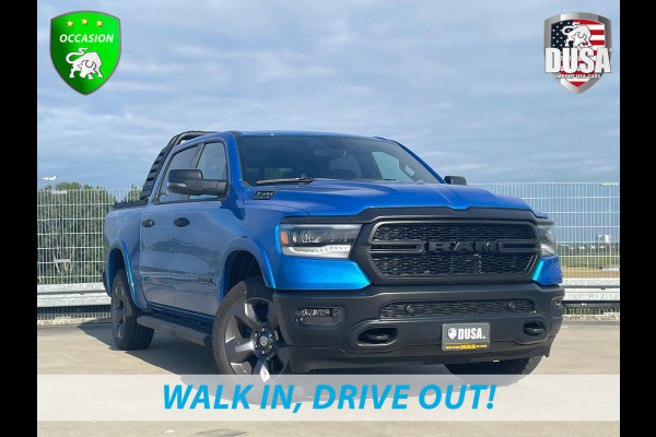 Dodge Ram | 1500 | Build To Serve | 5.7 V8 | 4x4 | Crew Cab | HEMI Led | Treeplanken | HYDRO BLUE Nieuw Binnen!