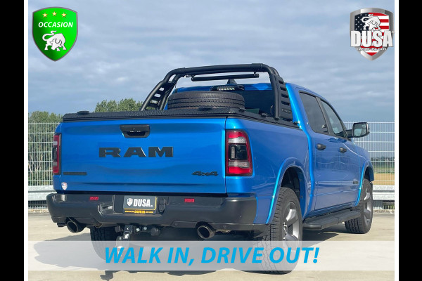 Dodge Ram | 1500 | Build To Serve | 5.7 V8 | 4x4 | Crew Cab | HEMI Led | Treeplanken | HYDRO BLUE Nieuw Binnen!