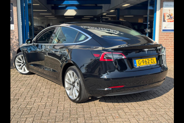 Tesla Model 3 Long Range AWD 75 kWh 2019 ZWART NAVI LM NAP