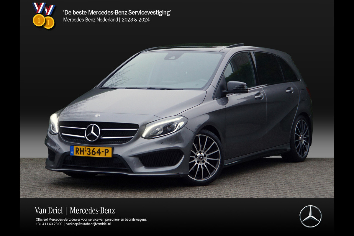 Mercedes-Benz B-Klasse B 180 AMG line Night | Panorama Carplay Sfeerverlichting