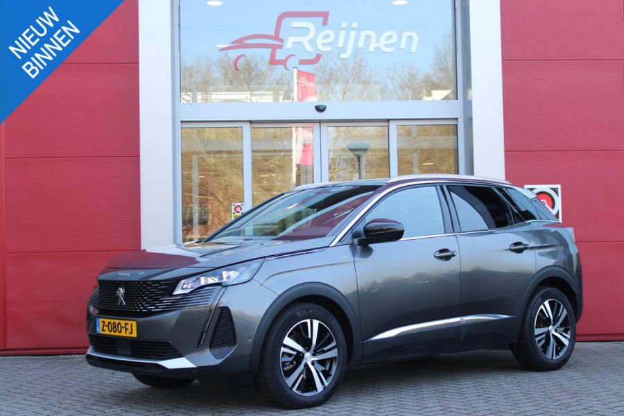 Peugeot 3008 1.2 Hybrid 136PK GT | NAVIGATIE | APPLE CARPLAY/ANDROID AUTO | 360° CAMERA | FULL LED KOPLAMPEN | KEYLESS ENTRY/START | DODEHOEK DETECTIE | CLIMATE CONTROL | DAB+ RADIO | ADAPTIVE CRUISE CONTROL |