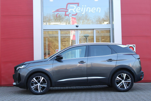 Peugeot 3008 1.2 Hybrid 136PK GT | NAVIGATIE | APPLE CARPLAY/ANDROID AUTO | 360° CAMERA | FULL LED KOPLAMPEN | KEYLESS ENTRY/START | DODEHOEK DETECTIE | CLIMATE CONTROL | DAB+ RADIO | ADAPTIVE CRUISE CONTROL |